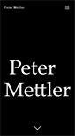 Mobile Screenshot of petermettler.com